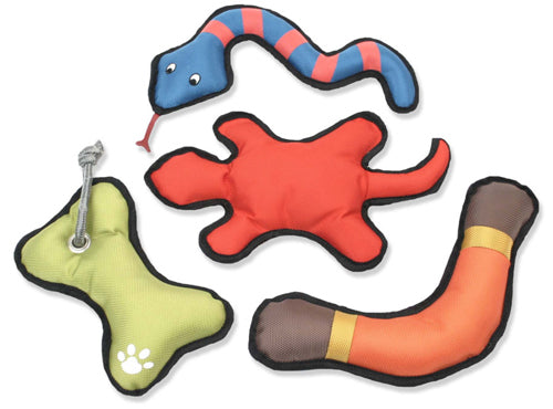 Mammoth Pet Products Tough Nylon Dog Toys Assorted