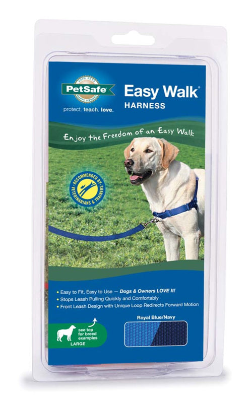 PetSafe Easy Walk Dog Harness Royal Blue; Navy Large