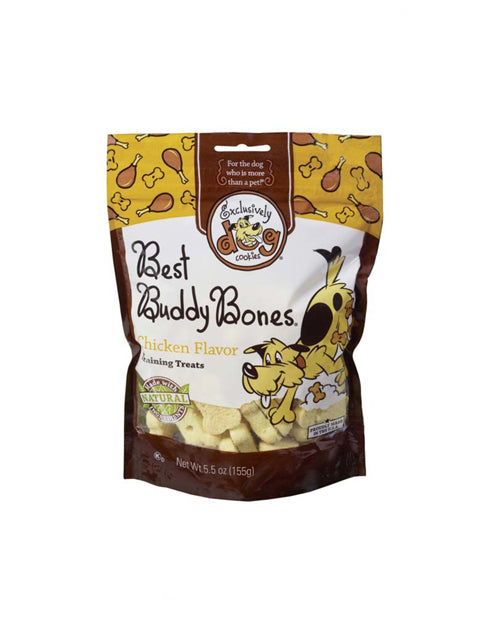 Exclusively Pet Best Buddy Bones Chicken Flavor Dog Treats 5.5 oz