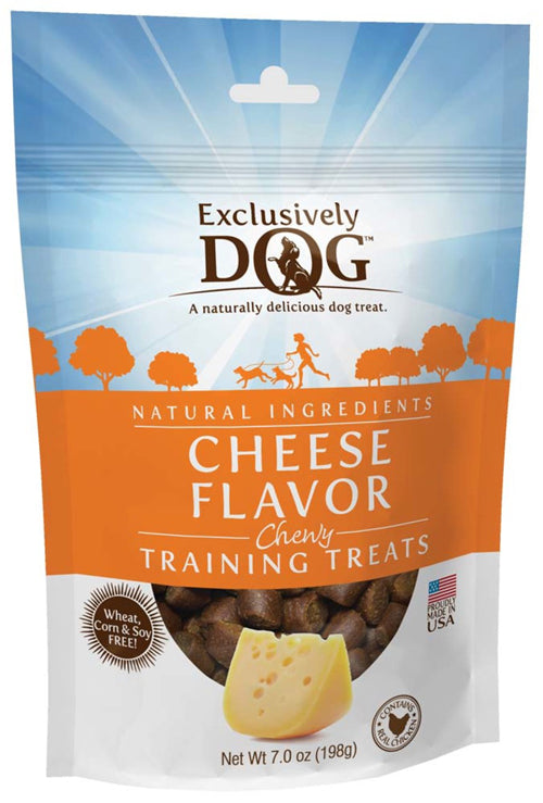 Exclusively Pet Training Treats Cheese Flavor 7 oz