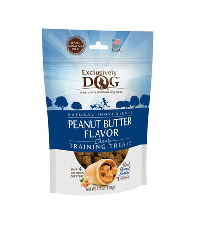 Exclusively Pet Training Treats Peanut Butter Flavor 7 oz