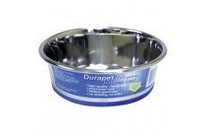 OurPets Premium Stainless Steel Dog Bowl Silver 1.2 Pints