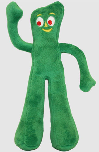 Multipet Gumby Plush Dog Toy 9 in