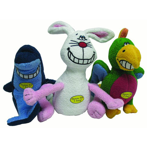 Multipet Deedle Dudes Dog Toy Assorted 8 in