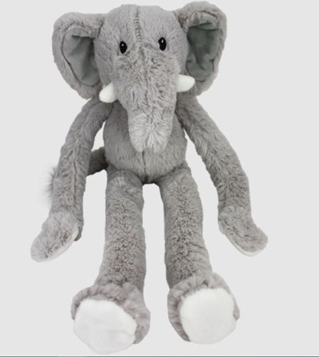 Multipet Swingin Safari Dog Toy Elephant 19 in