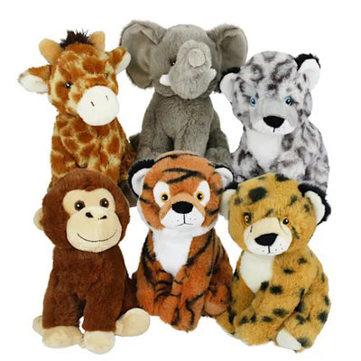 Multipet Multipet Eco Safari Animal Assortment 8 inch