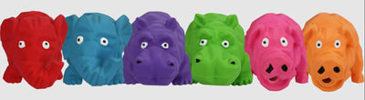 Multipet Latex Origami Pals Dog Toy Assorted 8 in