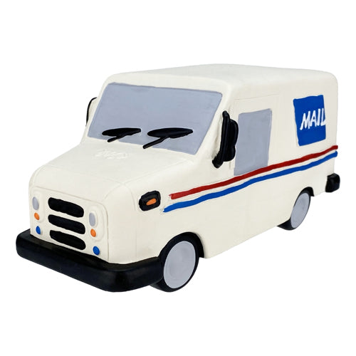 Multipet Mail Truck Latex Dog Toy, 7" 