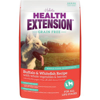 Health Extension Grain Free ~ Buffalo and Whitefish 1lb