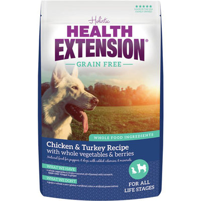Health Extension Grain Free ~ Chicken and Turkey 1lb