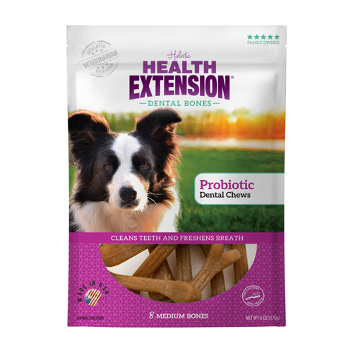 Health Extension Dental Bones - Medium - Probiotic 8pk