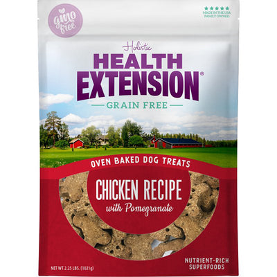 Health Extension Oven Baked Treats - Chicken with Pomegranate 2.25lb