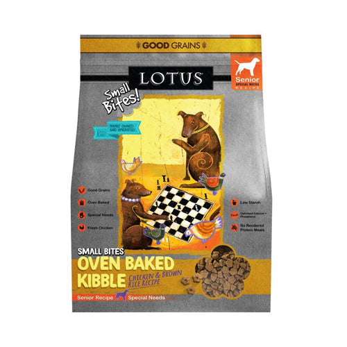 Lotus Dog Senior Small Bite Chicken 5Lb