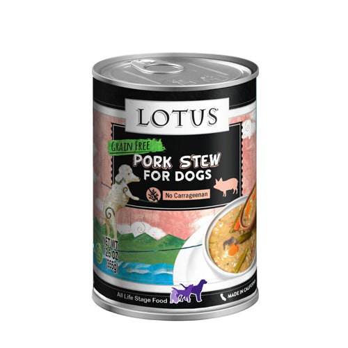 Lotus Dog Stew Grain Free Pork 12.5Oz