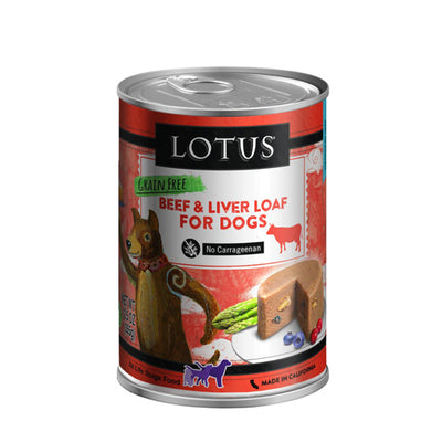 Lotus Dog Grain Free Loaf Beef 12.5Oz