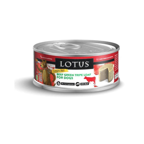 Lotus Dog Grain Free Loaf Beef Tripe 5.3Oz