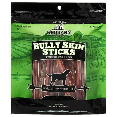 Red Barn Dog Bully Skin Stick Medium 8Oz