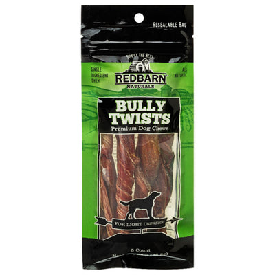 Red Barn Dog Bully Twist 5Pk