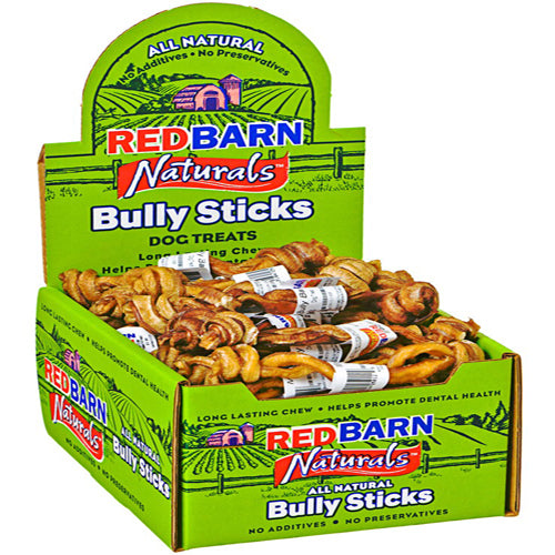 Redbarn Pet Products Bully Barbells Dog Treat Mini 5 in 50 Count