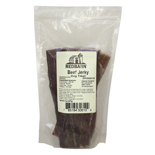 Redbarn Pet Products Beef Jerky Dog Treat 8 oz