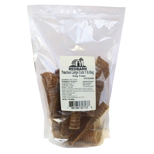 Redbarn Pet Products Trachea Dog Treat 1 lb Large