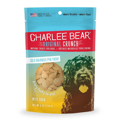 Charlee Bear Dog Liver Treat 6Oz