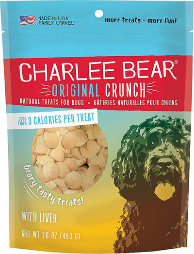 Charlee Bear Dog Liver Treat 16Oz