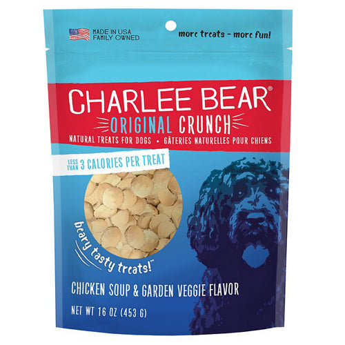 Charlee Bear Dog Chicken Soup and Veggie Treat 16Oz