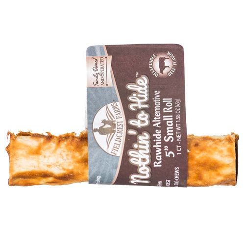 Fieldcrest Farms Nothin To Hide Roll Dog Treat 5 in Small