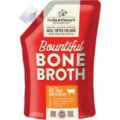 Stella and Chewys Dog Bountiful Bone Broth Beef 16Oz. (Case Of 6)