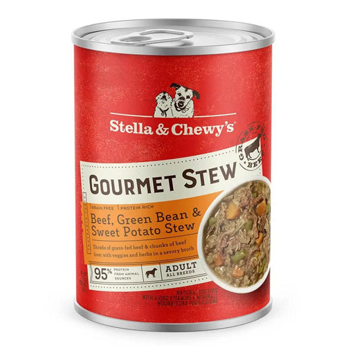 Stella and Chewys Dog Gourmet Stew Beef; Green Bean and Sweet Potato 12.5Oz