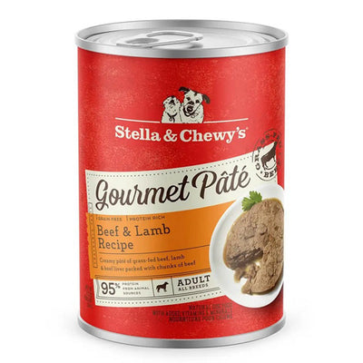 Stella and Chewys Dog Gourmet Pate Beef and Lamb 12.5Oz