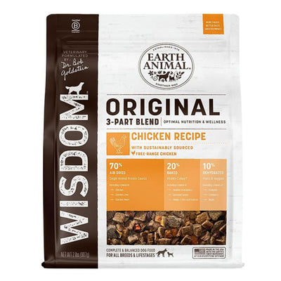 Earth Animal Dog Wisdom Original Chicken 2 Lb