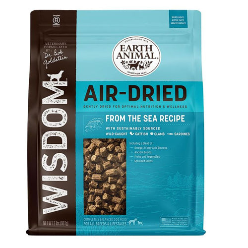 Earth Animal Dog Wisdom Air-Dried From The Sea 2Lb