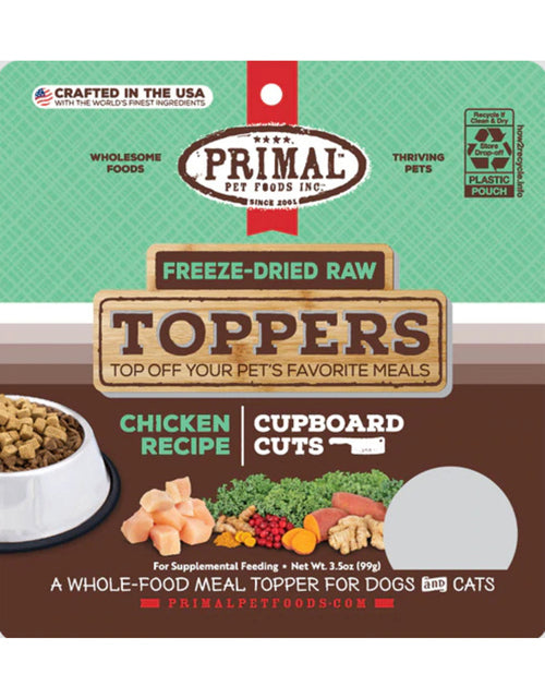 Primal Freeze Dried Cupboard Cuts Toppers | Chicken 3.5 Oz