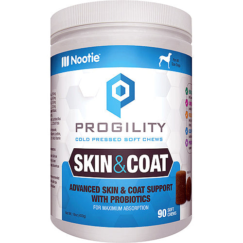 Nootie Dog Progility Max Skin and Coat Krill 90 Count