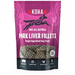 Koha Dog Grain Free Air Dried Pork Fillet 4oz.