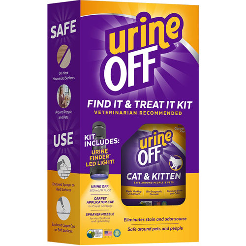 Tropiclean Urine Off Cat and Kitten Find It Treat It Kit