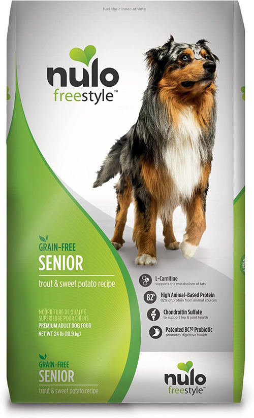 Nulo Senior Dog Grain Free Trout 24 lb