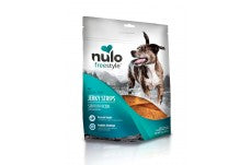 Nulo Jerky Strip Salmon with Strawberry Dog Treat 5 oz