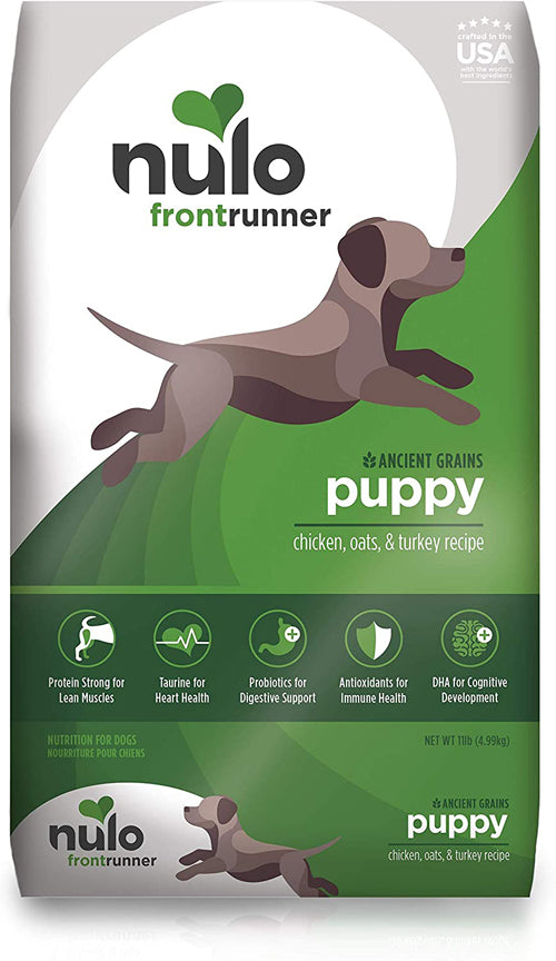 Nulo Frontrunner Chicken; Oats and Turkey Dry Dog Food 23 lb