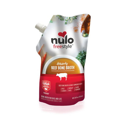 Nulo FreeStyle Classic Beef Bone Broth Topper 20oz