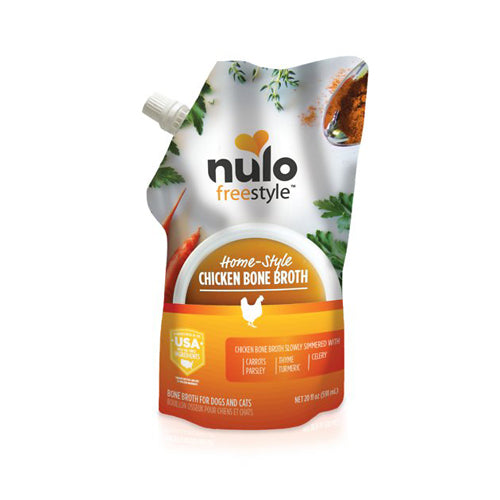 Nulo FreeStyle Classic Chicken Bone Broth Topper 20oz