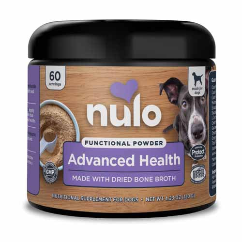 Nulo Dog Functional Powder Advanced Health 4.2Oz