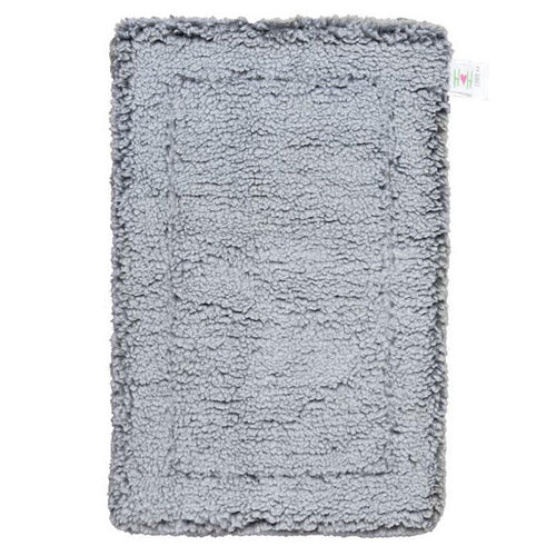 Hugglehounds Dog Fleece Mat Gray Xlarge 30X48In