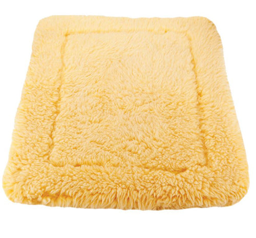 Hugglehounds Dog Fleece Mat - Natural XSmall 20x24in.