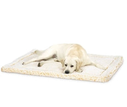 Hugglehounds Dog Fleece Mat - Natural Medium 26x42in.