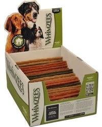 Whimzees Dog Stix Large 40 Count Bulk