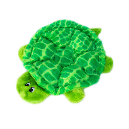 ZippyPaws Crawlers Dog Toy SlowPoke the Turtle 1ea-Md