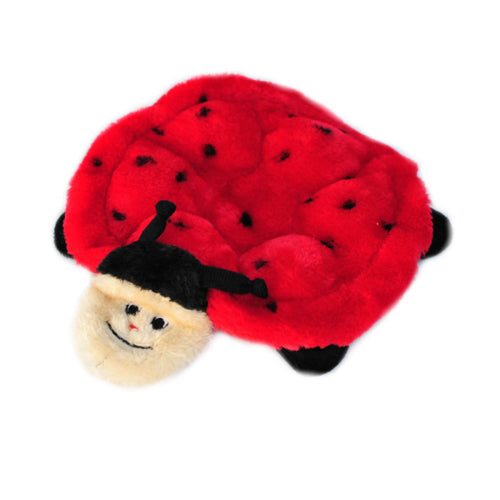 ZippyPaws Crawlers Dog Toy Betsey the Ladybug 1ea-Md